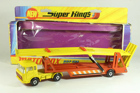 Matchbox Super Kings K-5 DAF Car Transporter England