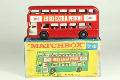 Matchbox Regular Wheels N°74 Daimler Bus England