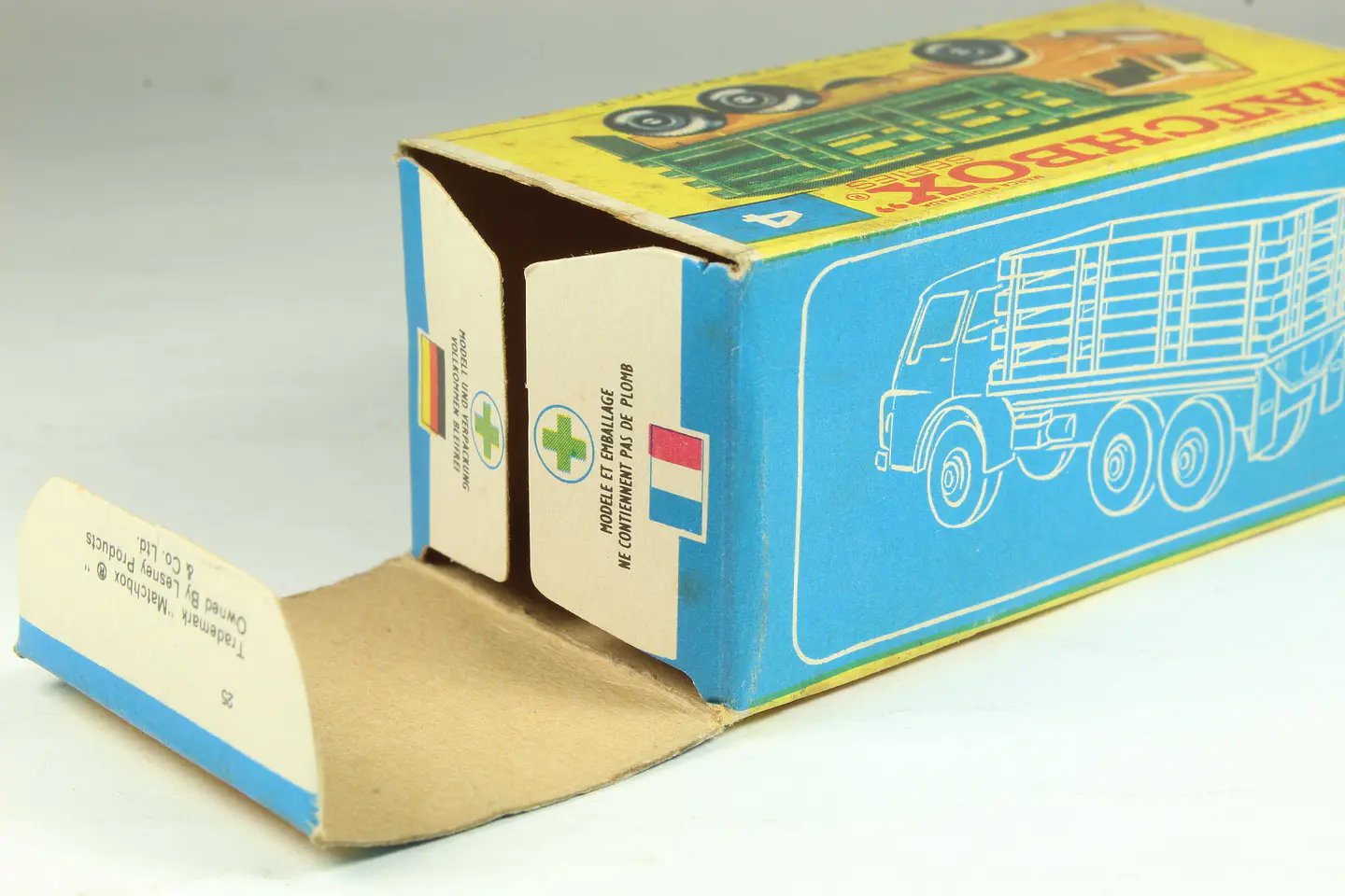 Matchbox Regular Wheels N°4 Stake Truck England — foto 6 de 6