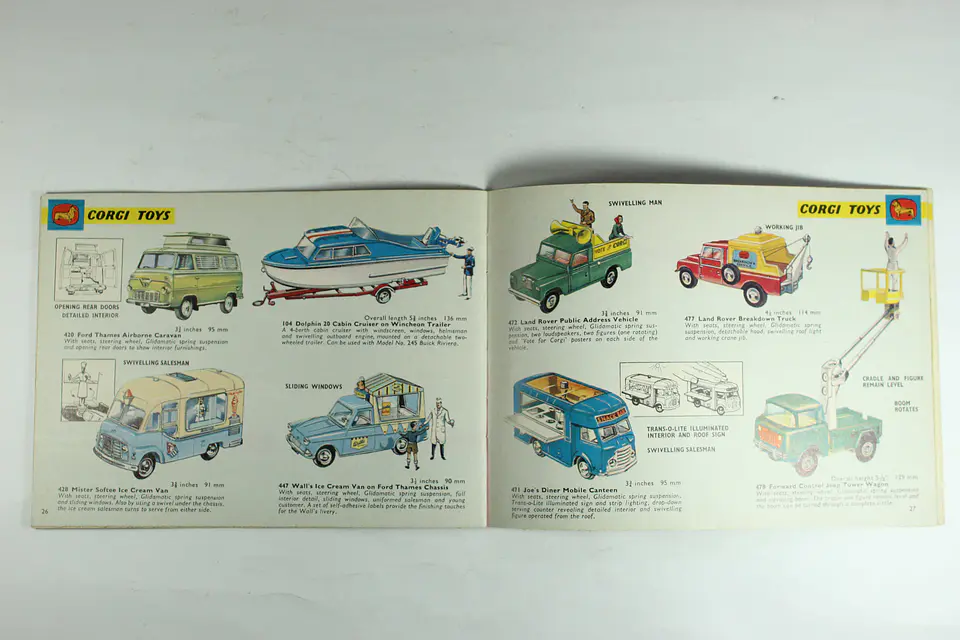 Catalogo Corgi Toys 1966 Gt. Britain (EN) — foto 3 de 3