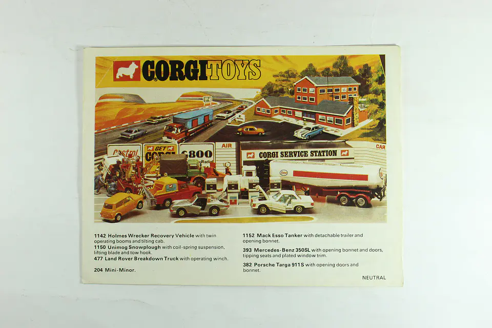 Catalogo tipo Acordeon Corgi Toys Gt. Britain (EN) — foto 1 de 3