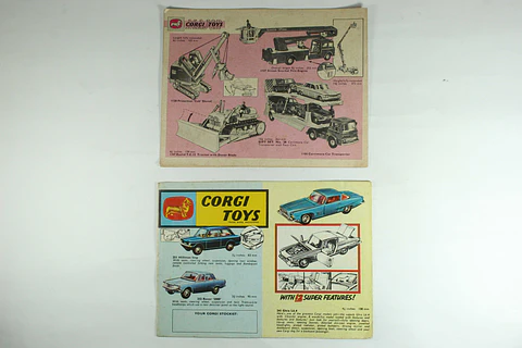 Catalogos tipo Acordeon Corgi Toys Gt. Britain (EN)