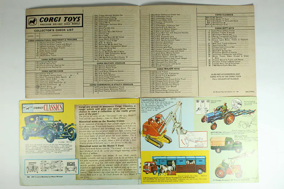 Catalogos tipo Acordeon Corgi Toys Gt. Britain (EN) — foto 2 de 2