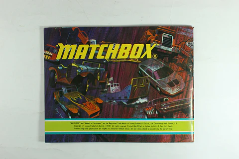 Catalogo Matchbox 1972 England (JP)