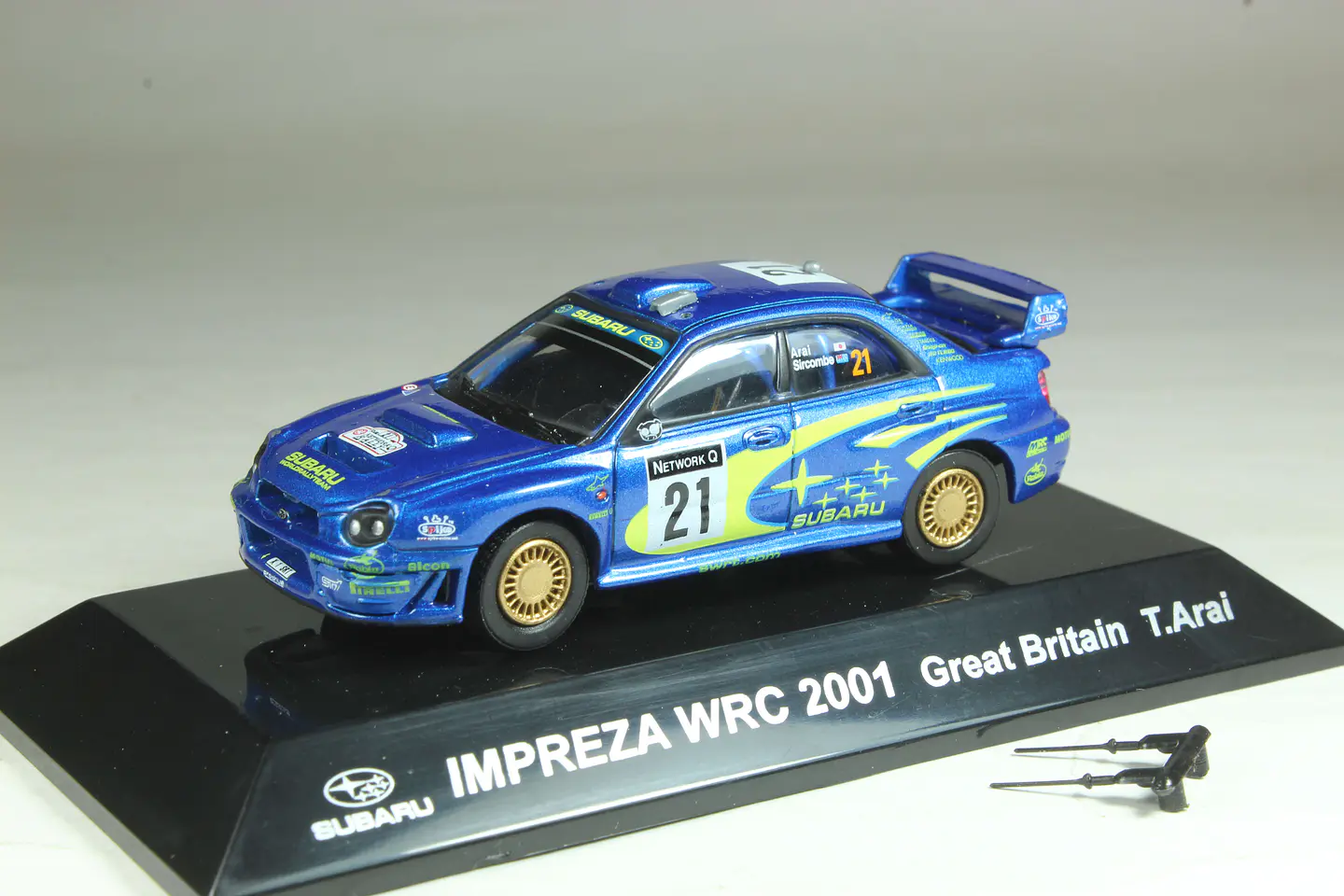 CM's Subaru Impreza WRC 2001 Rally Great Britain (T. Arai) — foto 1 de 3