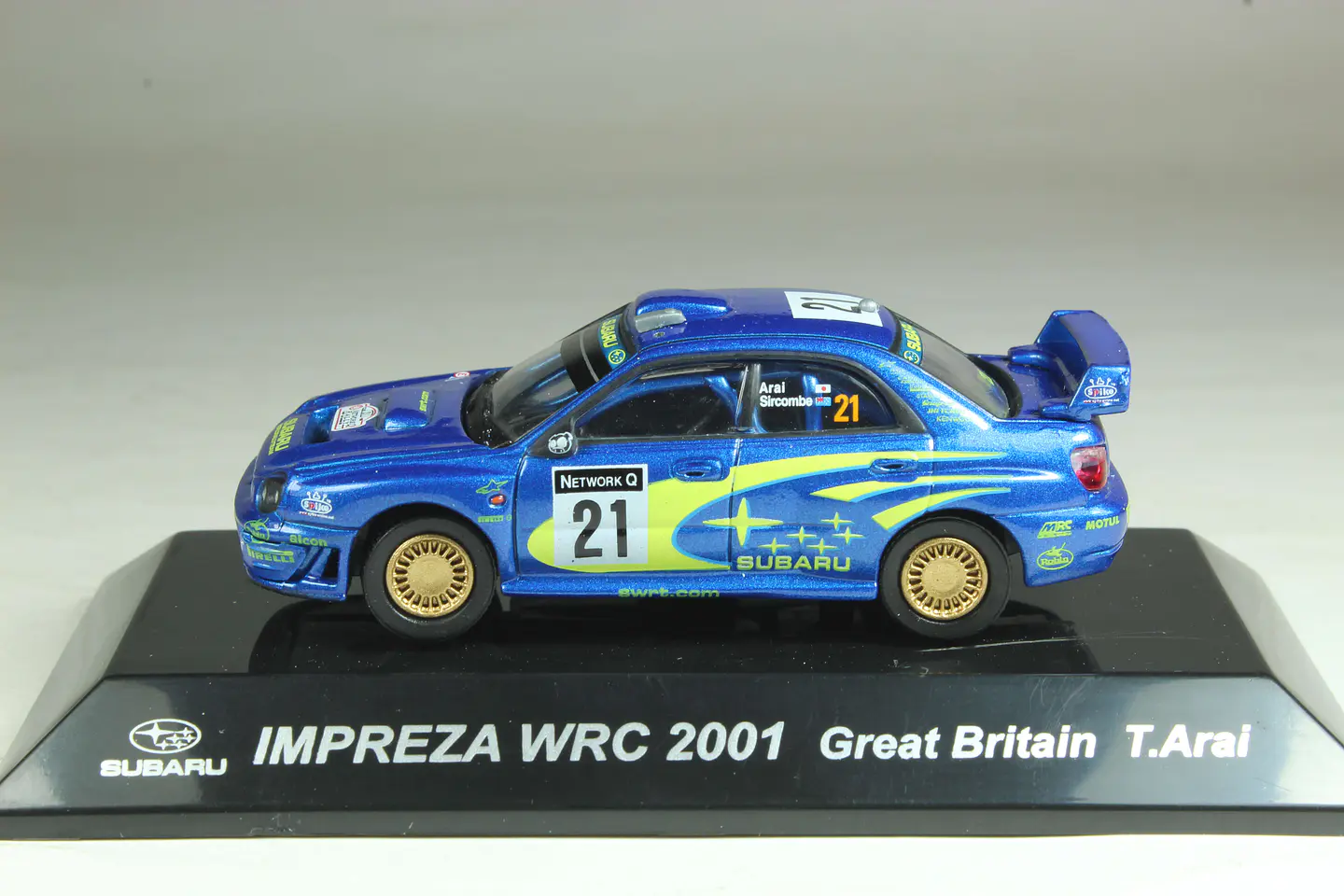 CM's Subaru Impreza WRC 2001 Rally Great Britain (T. Arai) — foto 2 de 3