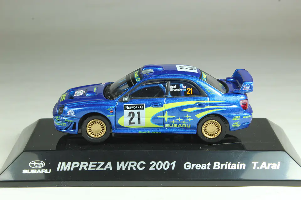 CM's Subaru Impreza WRC 2001 Rally Great Britain (T. Arai) — foto 2 de 3
