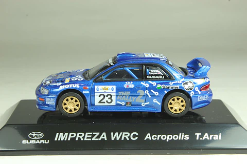 CM's Subaru Impreza WRC Rally Acropolis (T. Arai)