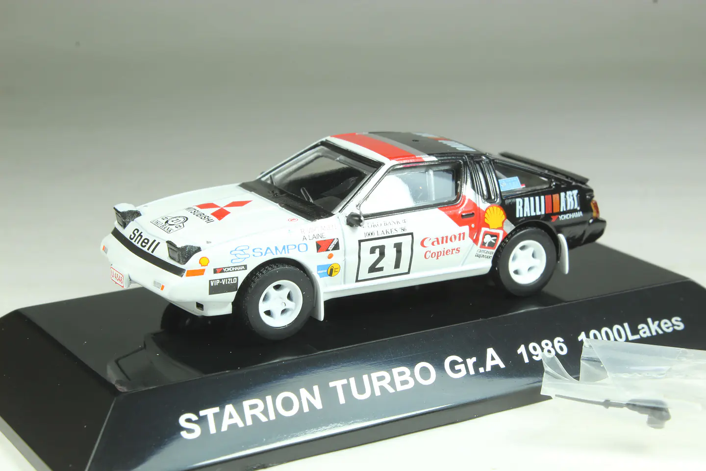 CM's Mitsubishi Starion Turbo Gr.A 1986 1000Lakes — foto 1 de 3