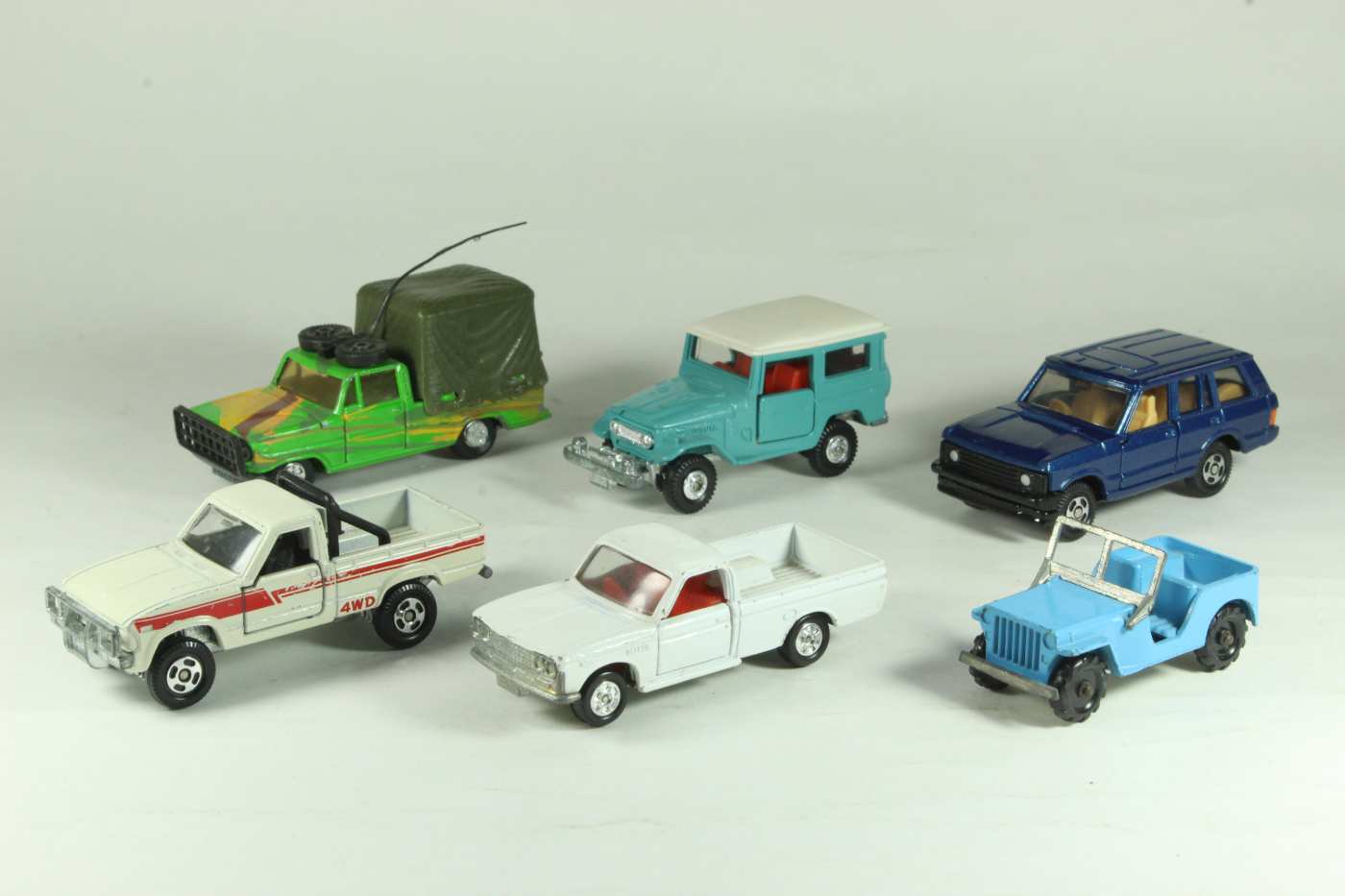 4×4 y camionetas – miniaturas a escala