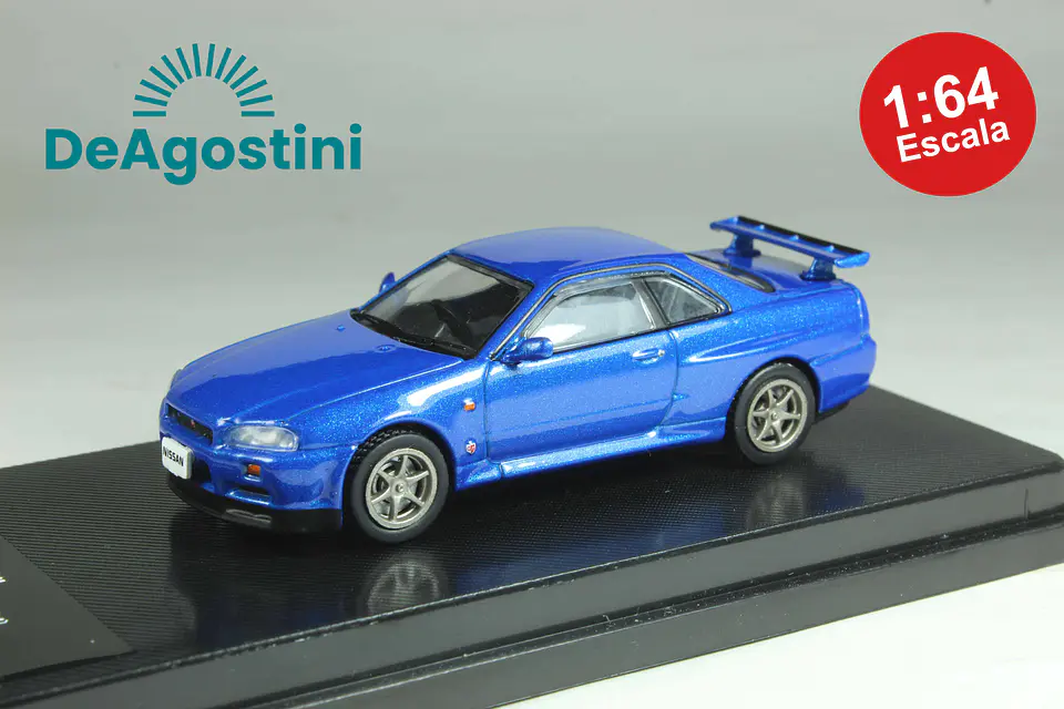 DeAgostini N° 27 Nissan Skyline GT-R (R34) 1999 — foto 1 de 4