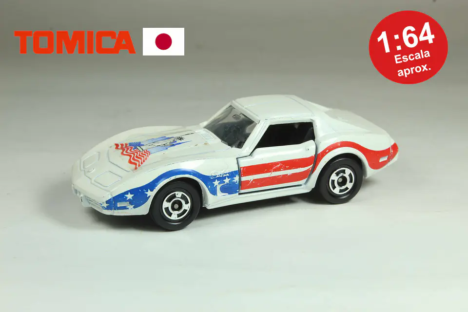 Tomica No. F21 Chevrolet Corvette Stingray Japan — foto 1 de 3