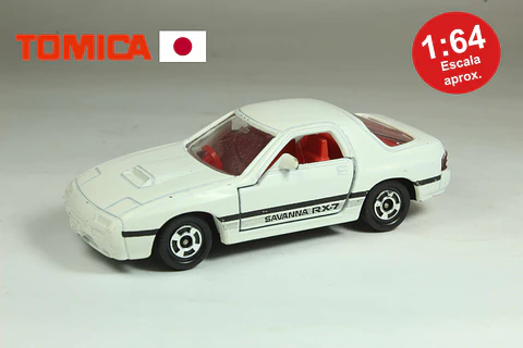 Tomica No. 50 Mazda Savanna RX-7 Japan (Blanco)