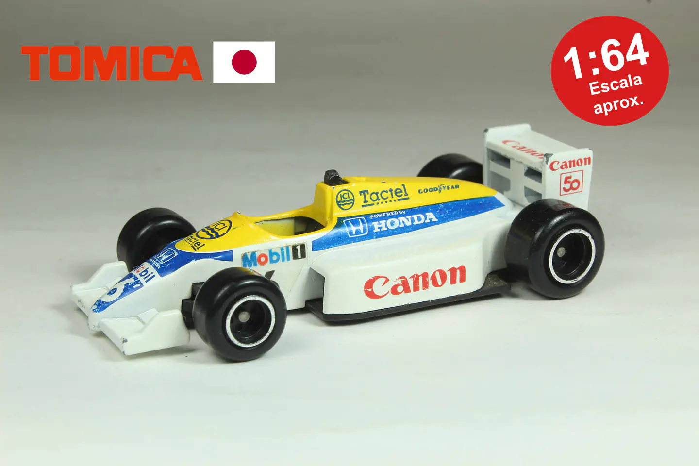 Tomica No. 62 Williams Honda F-1 Japan — foto 1 de 3