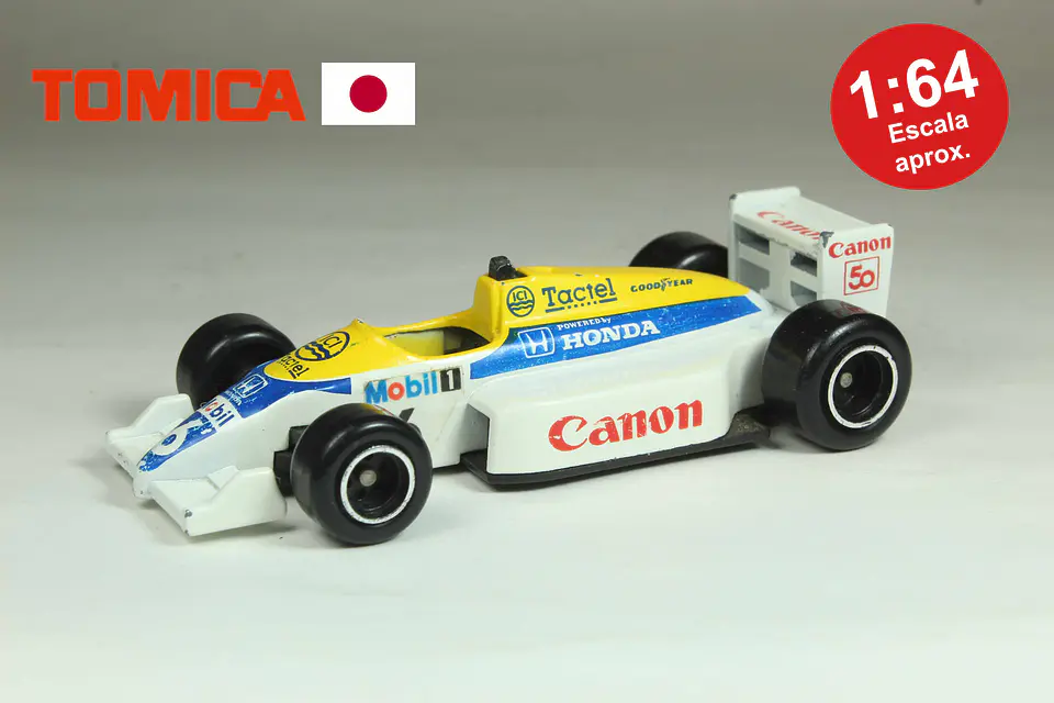 Tomica No. 62 Williams Honda F-1 Japan — foto 1 de 3