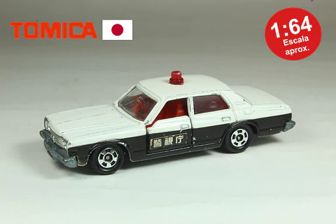 Tomica No. 4 Toyota Crown Patrol Car Japan