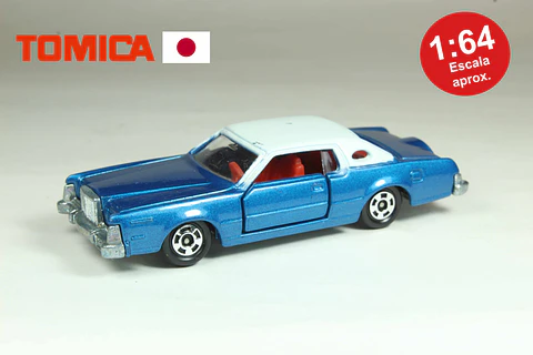 Tomica No. F4 Ford Continental Mk-IV Japan (Azul)