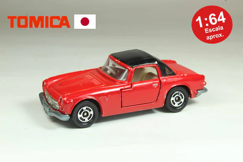 Tomica No. 23 Honda S800M Japan (Rojo)