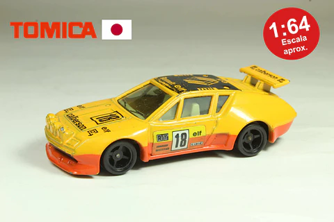 Tomica No. F58 Alpine Renault A310 Rally Type Japan