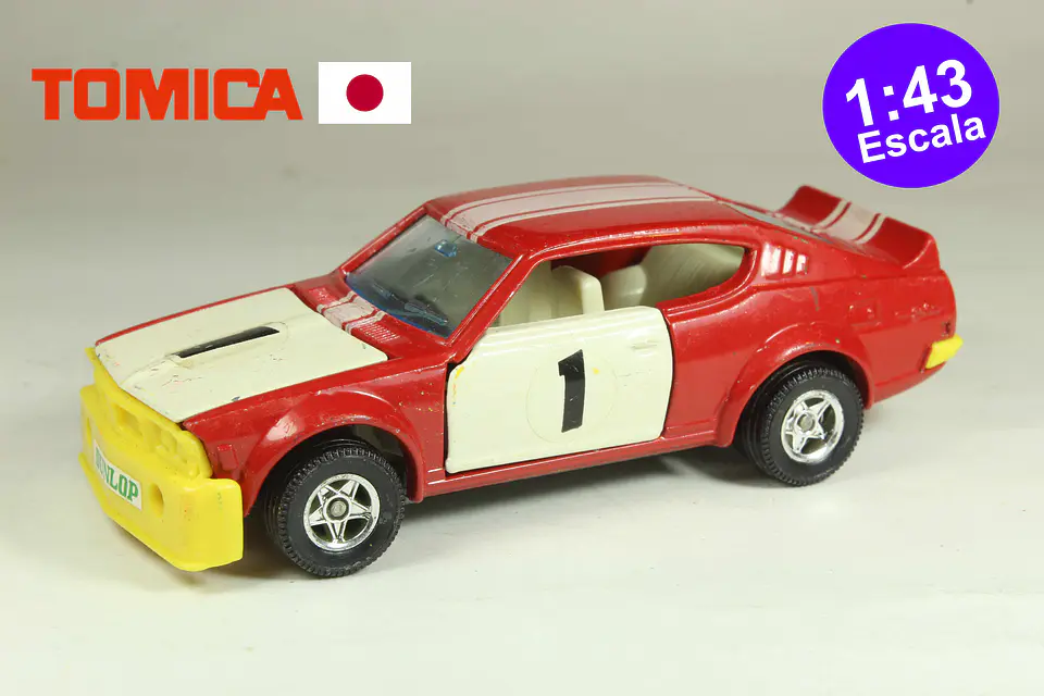Tomica Dandy 001 Mitsubishi Galant GTO Racing Type Japan — foto 1 de 4