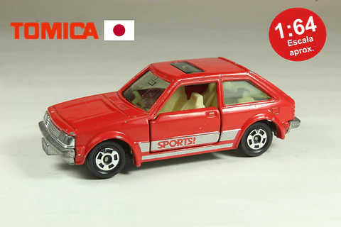 Tomica No. 4 Mazda Familia 1500XG (Rojo) Japan