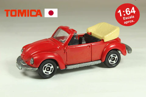 Tomica No. F23 Volkswagen 1303 S Convertible Japan