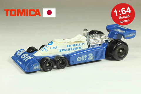 Tomica No. F32 Tyrell P34 Ford (Blanco) Japan