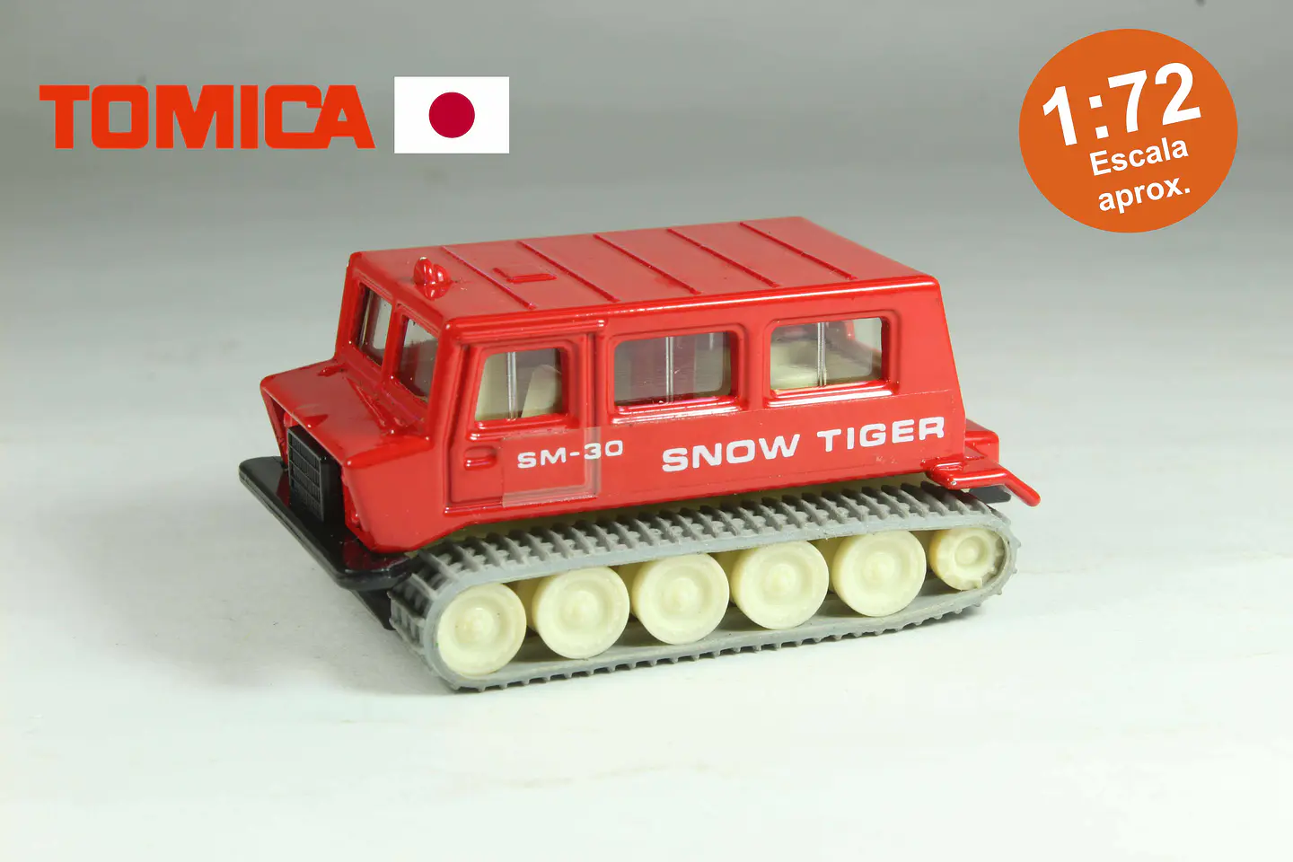 Tomica No. 84 Ohara Iron Works Snowtiger Model SM30 Japan — foto 1 de 3