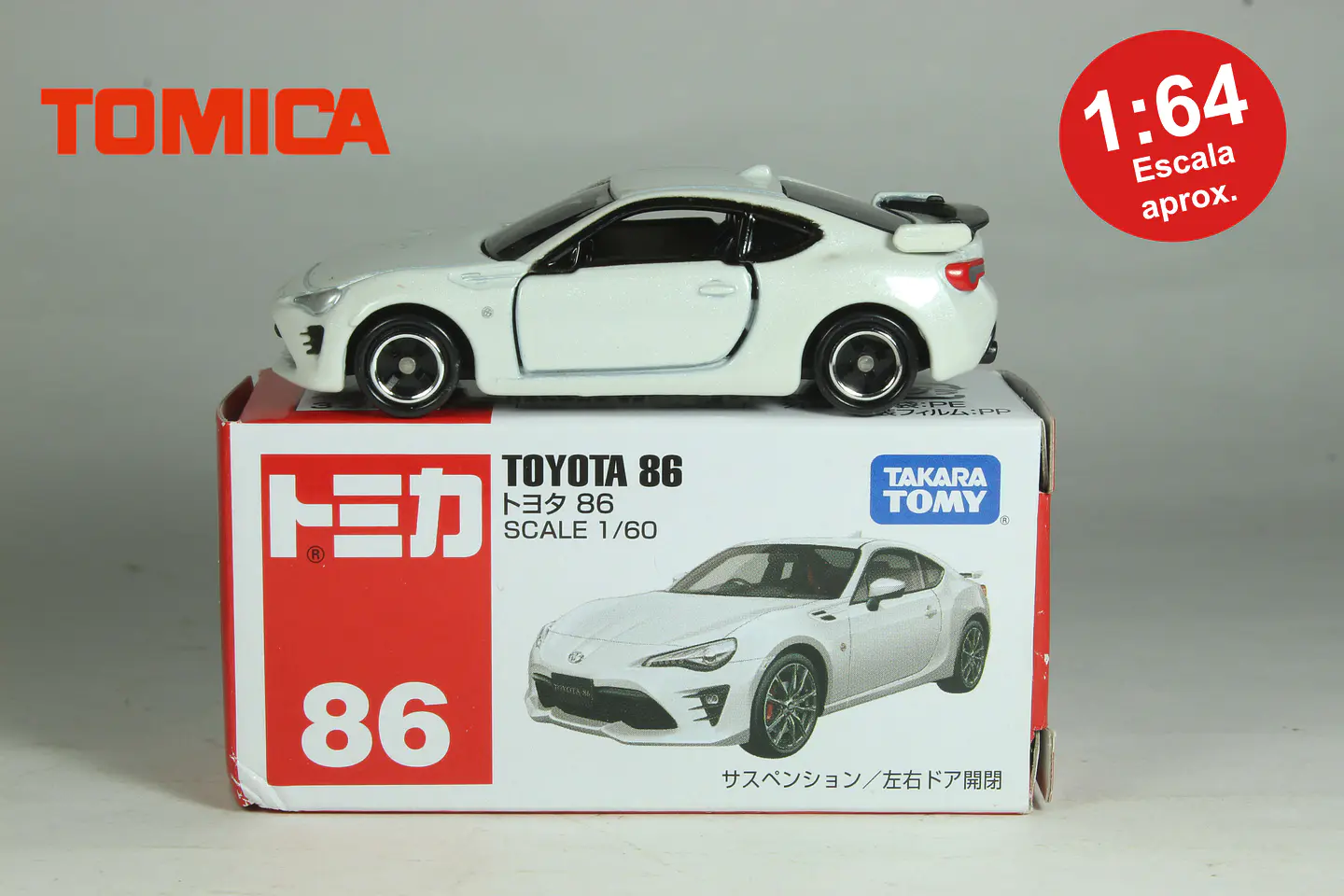 Tomica No. 86 Toyota 86 — foto 1 de 3