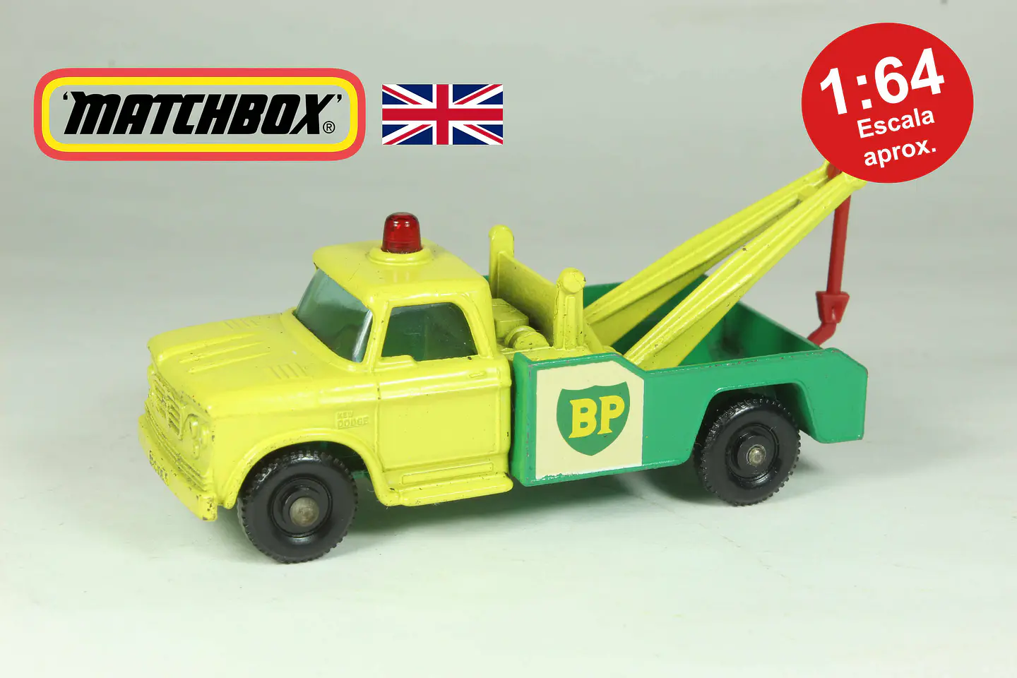 Matchbox Regular Wheels N° 13 Dodge Wreck Truck England — foto 1 de 3