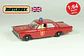 Matchbox Regular Wheels N° 59 Ford Galaxie Fire Chief England - Miniatura 1