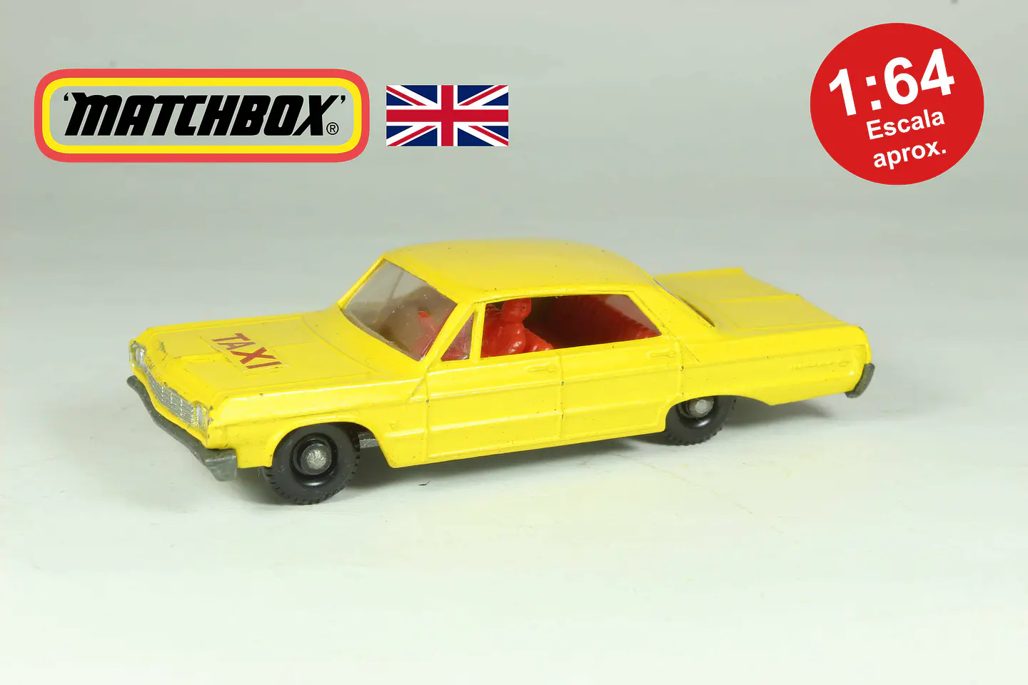 Matchbox Regular Wheels N° 20 Chevrolet Impala Taxi England — foto 1 de 3
