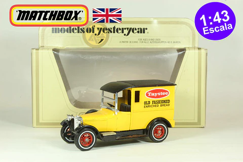 Matchbox Yesteryear N° Y-5 1927 Talbot Van England (Amarillo)