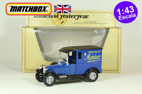 Matchbox Yesteryear N° Y-5 1927 Talbot Van England (Azul)