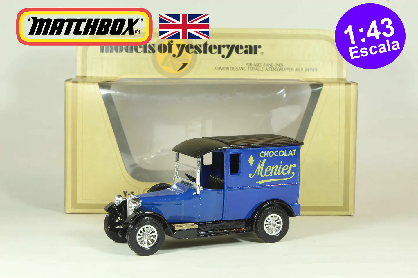 Matchbox Yesteryear N° Y-5 1927 Talbot Van England (Azul) — foto 1 de 4
