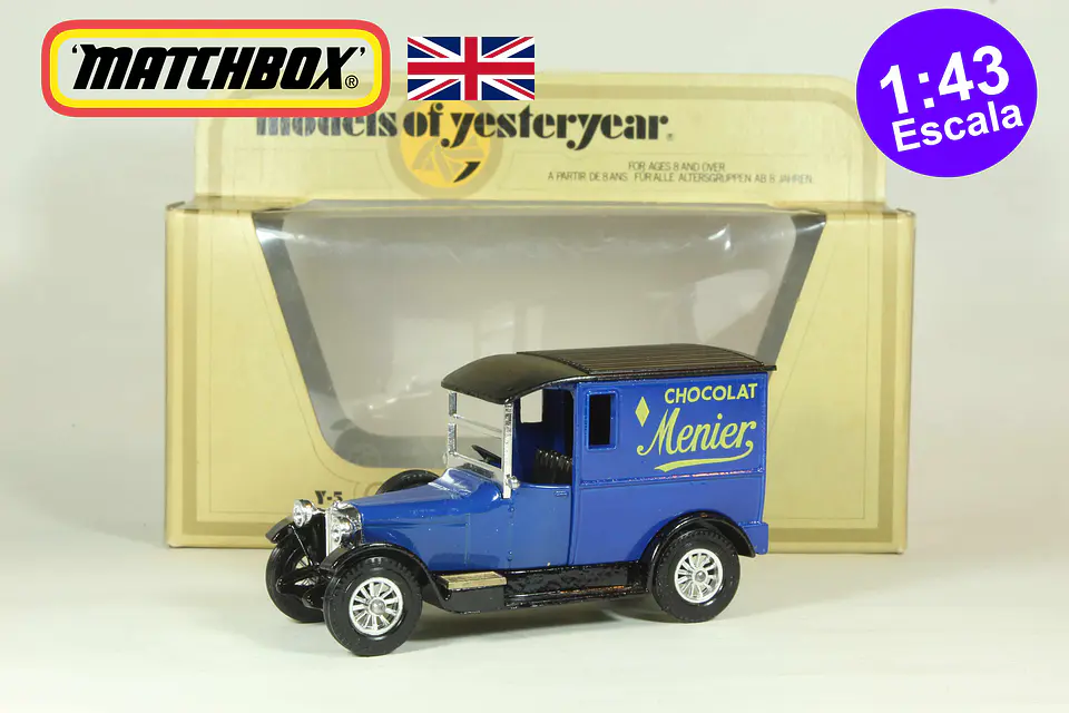 Matchbox Yesteryear N° Y-5 1927 Talbot Van England (Azul) — foto 1 de 4