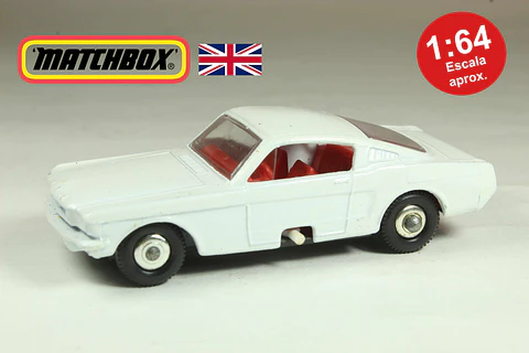 Matchbox Regular Wheels N° 8 Ford Mustang England