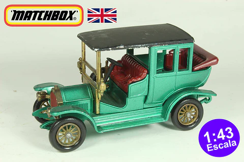 Matchbox Yesteryear Y-3 1910 Benz Limousine England