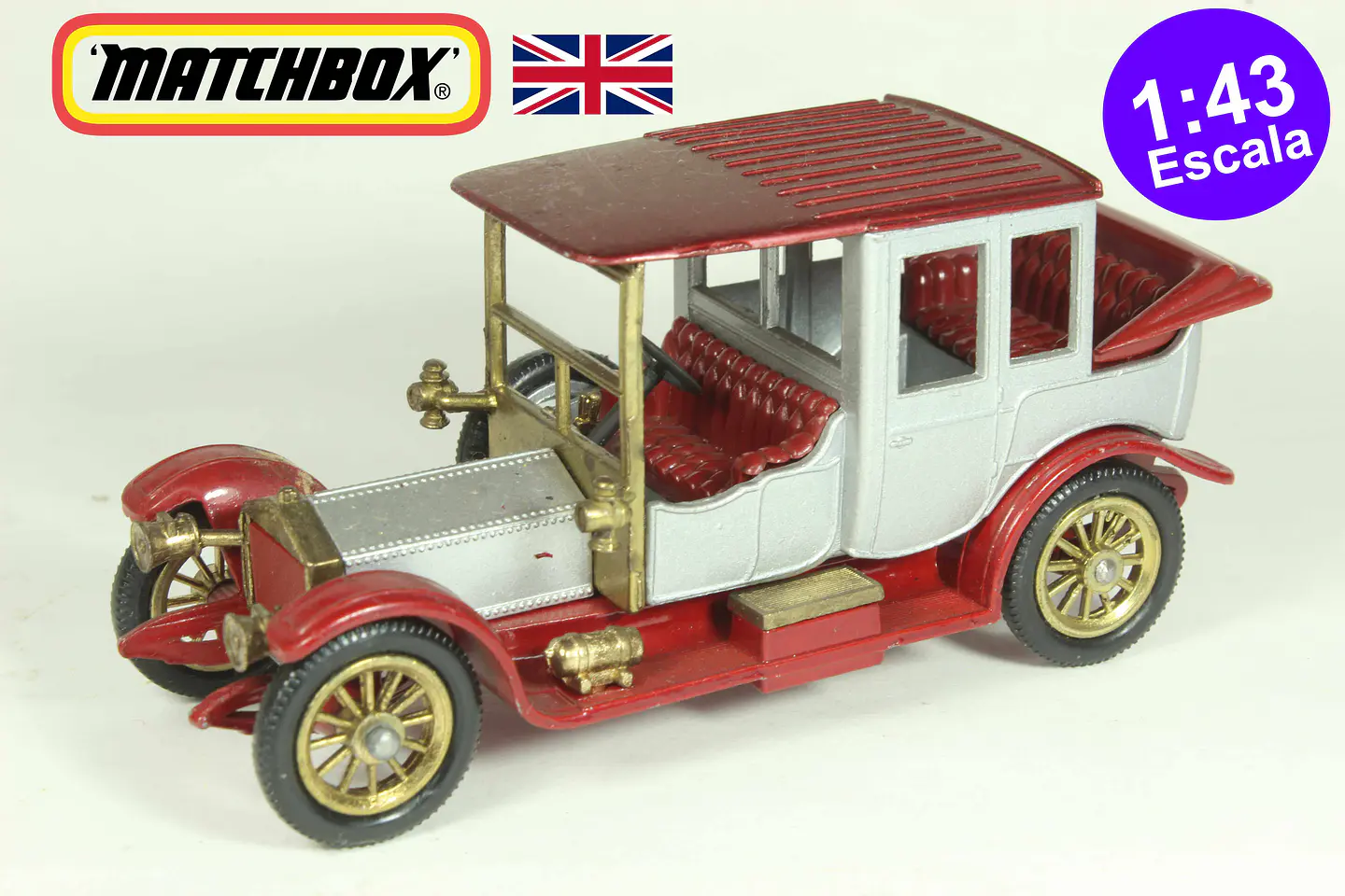 Matchbox Yesteryear Y-7 1912 Rolls Royce England — foto 1 de 3
