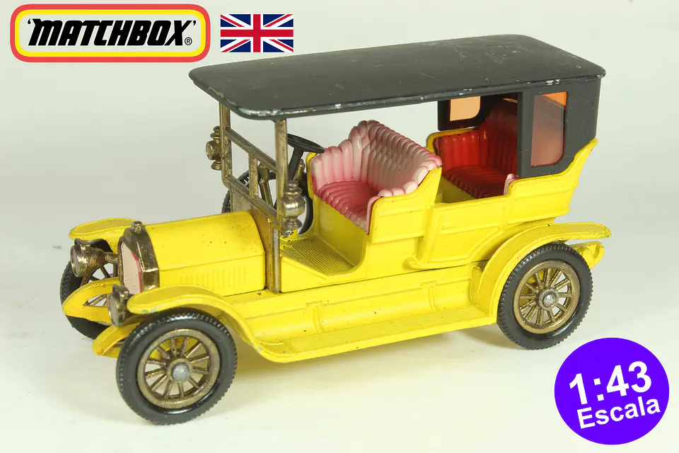 Matchbox Yesteryear Y-5 1907 Peugeot England — foto 1 de 3