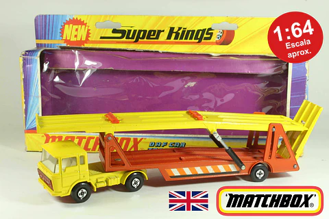Matchbox Super Kings K-5 DAF Car Transporter England