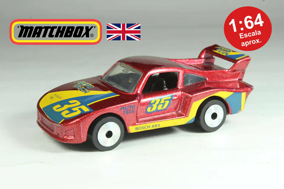 Matchbox Int LW-6 Racing Porsche 935 Macau — foto 1 de 3