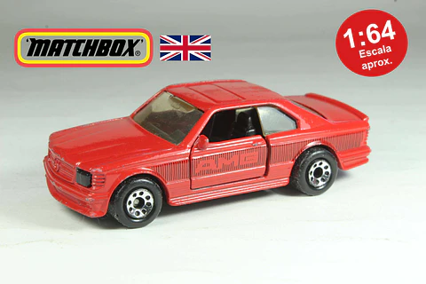 Matchbox Int MB43 Mercedes 500 SEC Macau