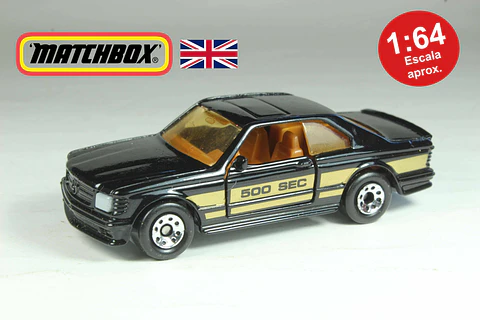 Matchbox Int MB43 Mercedes 500 SEC Macau