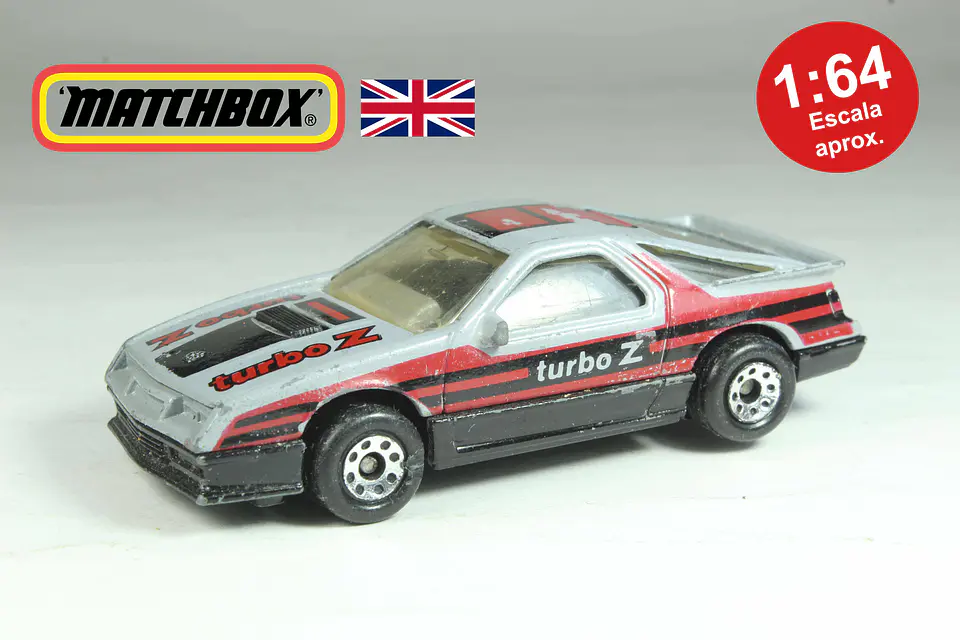 Matchbox Int MB28 1984 Dodge Daytona Turbo Z Macau — foto 1 de 3