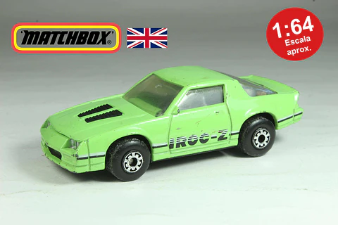 Matchbox Int MB51 Camaro IROC-Z28 Macau