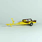 Matchbox Superkings K-25 King Size Boat and Trailer England - Miniatura 1