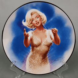 Plato de Colección "Marilyn Monroe", años 90