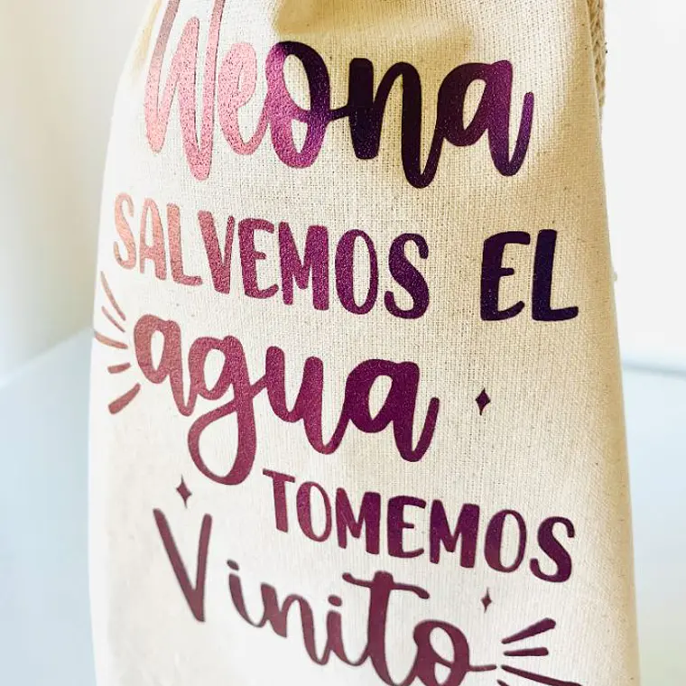 Bolsa para botellas de vino 