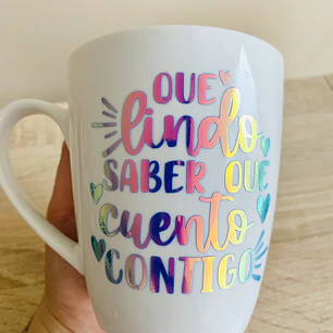 Que lindo saber que cuento contigo